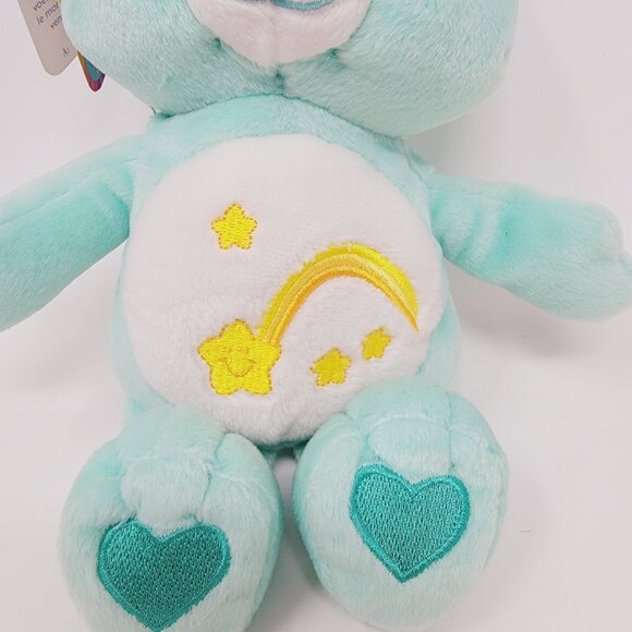 2002 Care Bears “Wish Bear” Plush – 10” Stuffed Animal Toy - Picture 6 of 7